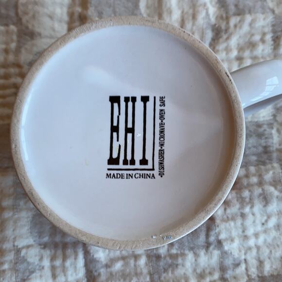 Sunflower on Bright Red Coffee Mug by EHI - Picture 6 of 6